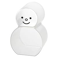 Japandi - Cute & Clear Rice Measuring Cup - Japanese Traditional GO measurement | BPA-Free Plastic Measuring Cup Snowman Design | Christmas Gift Ornament Kids Friendly Cooking Tool