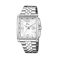 LOTUS Women's Watch 15996/A Outlet Stainless Steel Case 316L Silver Plated Stainless Steel Strap 316L Silver, white, Bracelet