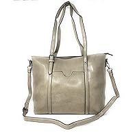 Texas West Handbags for Women Large Designer Tote bag Bucket Purse Leather