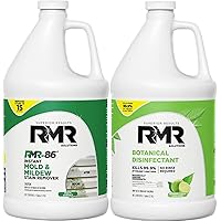 RMR Brands RMR-86 Instant Mold Stain Remover All-Purpose Botanical Based Disinfectant Cleaner DIY Mold Remover Bundle