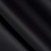 Blackout Drapery Fabric Color: Black, 3 Pass Blackout Fabric, Blackout 99% of Light, 56