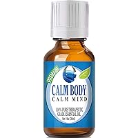 Calm Body, Calm Mind Blend Essential Oil - 100% Pure Therapeutic Grade - 30ml