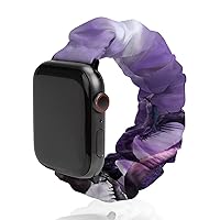 Fantasy Dragon Purple Watch Band Compitable with Apple Watch Elastic Strap Sport Wristbands for Women Men