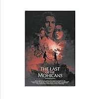 Movie Poster 1992 Classic Movie The Last of The Mohicans Wall Poster Room Wall Decor Home Living Room Bedroom Decoration Gift Canvas Painting Printing Art Poster Unframe-style 24x36inch(60x90cm