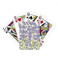 Flowers Plant Painting Lavender Poker Playing Magic Card Fun Board Game