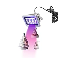 UV Light for Resin Curing 405nm for SLA DLP 3D Printers, Fast Curing UV Lamp, 60w Equivalent Blacklight