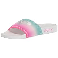 Roxy Girl's Slippy Slide On Sandal Flip-Flop