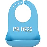 Wonder Bib - Adjustable Silicone Baby Bibs for Boys, Durable and Waterproof BPA Free Silicone
