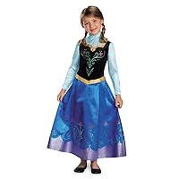 Anna Traveling Prestige Child Costume, Medium (7-8)
