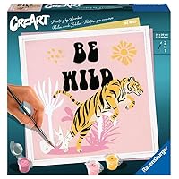 Ravensburger CreArt Jolane Edition - Be Wild Paint by Numbers for Adults and Kids 12 Years Up - Painting Arts and Crafts Set