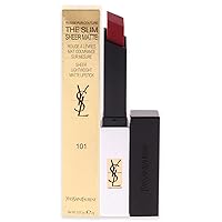Rouge Pur Couture The Slim Sheer Matte Lipstick - 101 Rouge Women 0.07 oz