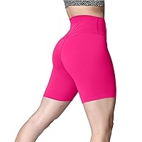 Aoxjox Trinity Workout Biker Shorts for Women Tummy Control High Waisted Exercise Athletic Gym Running Yoga Shorts 6