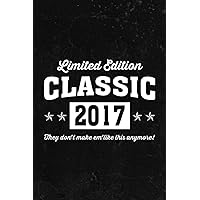 Notebook: Gift for 5 Years Old Vintage Classic Car 2017 5th Birthday Journal (Diary, Notebook, Gift) for women/men ,Paycheck Budget,Gym,Pretty,Menu