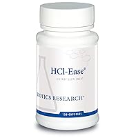 Biotics Research HCl Ease Digestion and Gastric Support Gluten Free Dietary Supplement 120caps