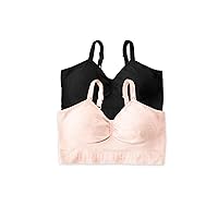 Kindred Bravely 2-Pack Hands Free Pumping Bra Bundle (Pink and Black, Large-Busty)