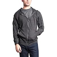 G-Style USA Lightweight 6oz Zip-Up Jersey Hoodie