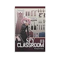 Spy Classroom Kawaii Room Anime Poster Art, Canvas Print Wall Decor Poster Decorative Painting Canvas Wall Art Living Room Posters Bedroom Painting 12x18inch(30x45cm)