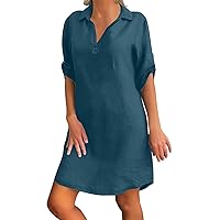 SNKSDGM Women's Summer Wrap Maxi Dress Casual Boho Print V Neck Short Sleeve Flared Cut Out Beach Long Dresses