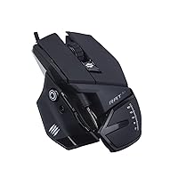 Mad Catz The Authentic R.A.T. 4+ Optical Gaming Mouse, Black