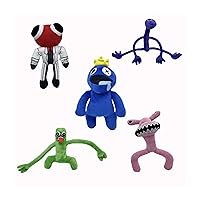 8pcs Roblox Game Rainbow Friends Action Figure Blue Red Doll Pvc