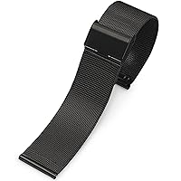 Stainless Steel Watch Band 8/10/12/13/14/15/16/17/18/19/20/21/22/23/24mm Silver Mesh Watchband 304 Stainless Steel Strap