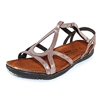 Footwear Women's Dorith Sandal with Cork Footbed and Arch Support Footbed - Adjustable Sandal With Backstrap - Comfort and Support - Lightweight and Perfect for Travel - Narrow to Medium Fit
