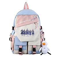 Anime Cosplay Mashle Magic and Muscles Backpack Mash Burnedead Daypack Bookbag School Bag A6