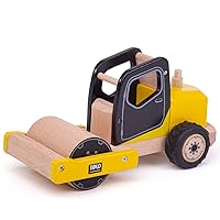 T0416 Wooden Road Roller Construction Vehicles
