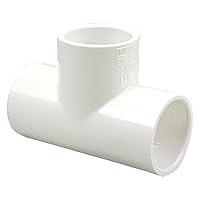 NIBCO - F01840D C401-015 11/2 TEE, White (C401015), 1.5 Inch