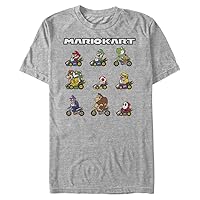 Nintendo Men's Big & Tall Team Line Up T-Shirt