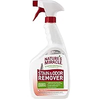 Nature's Miracle Stain and Odor Remover for Cats, Odor Control Formula, Melon Burst Scent, 32 oz