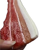 Simulated Pork Belly Slices Model Fake Pork Decoration Cooked Pork Dishes Decor Placement Display Photoshoots Props Natural Looking Pork Slices