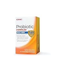 Probiotic Complex Daily Need with 50 Billion CFUs, 60 Capsules, Daily Probiotic Support