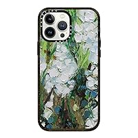 CASETiFY Impact Case for iPhone 13 Pro Max - Wild Squill Flowers - Clear Black