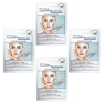 Satin Smooth Ultimate LuxSilver Foil Sheet Mask Women Mask 1 Pc