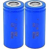 Batteries 3.2V 32650 8000Mah Li-Ion Rechargeable Li-Ion Batteries Can Be Used for Power Tools-2Pieces