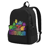King Gizzard And Lizard Wizard Band Backpack Lightweight Backpacks Unisex Rucksack Fashion Casual Travel Bags