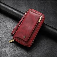 Satchel Purse Wristlet Phone case for Samsung Galaxy Note 20 Plus Ultra Leather Protective Mobile Covers Bags,red,for S23