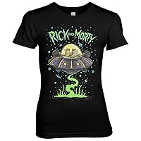 RICK AND MORTY Officially Licensed Spaceship T-Shirt