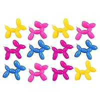 Curious Minds Busy Bags 12 Mini Balloon Dog Stretchy Toy - Cute Squishy Sensory Fidget Toy - Party Favors & Prizes (1 Dozen)