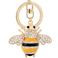 Bee Key Chains Women Cute, Unique Honeybee Charm, Durable & Lightweight, Perfect Gift for Nature Lovers