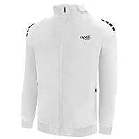 Capelli Sport Windbreaker Jacket, Youth Lightweight Hooded Pullover Coat with Zipper Pockets