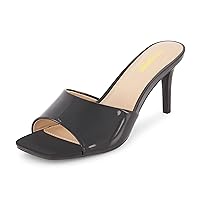 CUSHIONAIRE Women's Evie One Band Dress Sandal +Memory Foam And Wide Widths Available