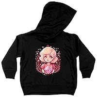 Cute Girl Toddler Hoodie - Beautiful Toddler Hooded Sweatshirt - Gemstone Kids' Hoodie