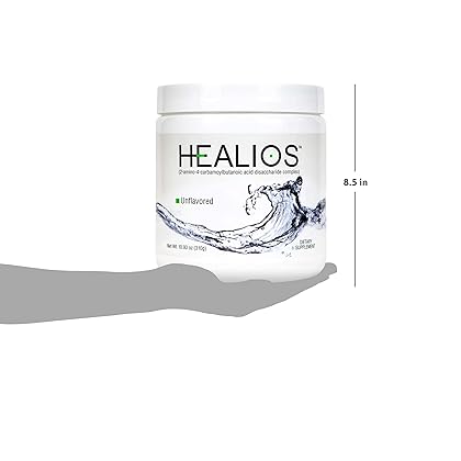 Healios Unflavored Oral Health and Dietary Supplement, Powder Form, Naturally Sourced L-Glutamine Trehalose L-Arginine, 10.93 Ounces