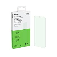 Belkin ScreenForce TrueClear Curve Blue Light Filter Screen Protector for Galaxy S24+ with Edge-to-Edge Fit & Flawless Application w/Included Easy Align Tray for Bubble Free Application