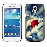 GRECELL CITY GIFT PHONE CASE /// Cellphone Protective Case Hard PC Slim Shell Cover Case for Samsung Galaxy S4 Mini i9190 /// Fruit Macro Lonely Tomato
