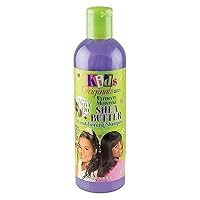 Kids Originals by Africa's Best Ultimate Moisture Shea Butter Shampoo, Healthy Boost of Moisturizers That Soften, Condition and Detangle Hair, Removes Build up, 12oz