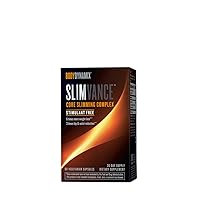 Slimvance Core Slimming Complex Supplements | Supports Reduction in Body Fat and Increased Energy | Achieve Weight Loss Goals | Stimulant Free, Vegetarian Formula | 60 Capsules