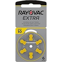 Rayovac Extra Advanced Size 10 Hearing Aid Battery (Pack 60 PCS)